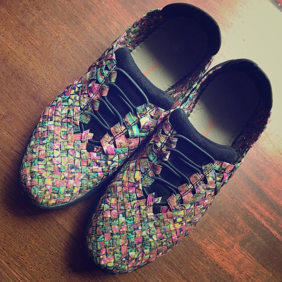 bernie mev. Shoes - Bernie Mev. Woven Slip on Shoes